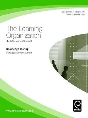 cover image of The Learning Organization, Volume 12, Issue 6